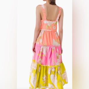 FARM Rio Multicolor Floral Maxi Dress